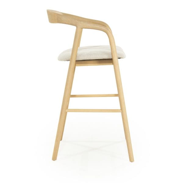 Sienna Houten Barkruk - Naturel
