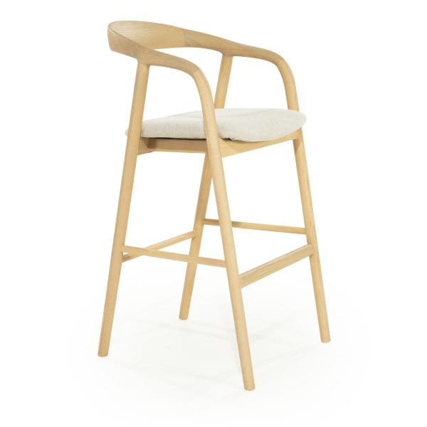 Sienna Houten Barkruk - Naturel