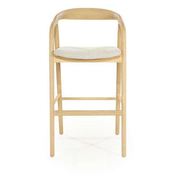 Sienna Houten Barkruk - Naturel