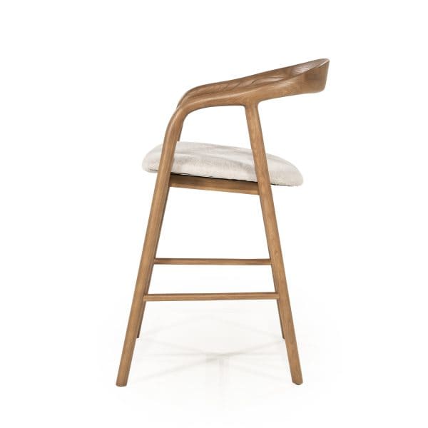 Sienna Houten Barstoel - Lichtbruin