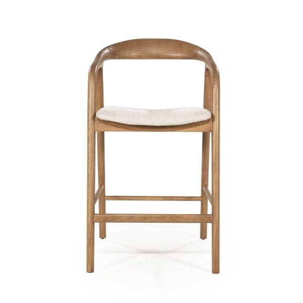 Sienna Houten Barstoel - Lichtbruin