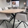 organische eiken eettafel
