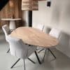 organische eiken eettafel